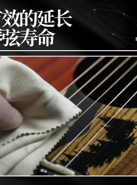 派林Pylon 2100电木吉他弦油民谣贝斯琴弦镀膜防锈护理保养润滑液