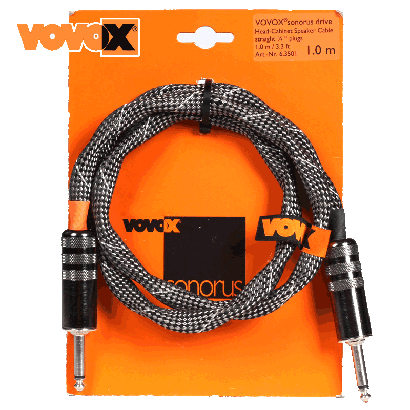 琦材1米吉他贝司音响双直头