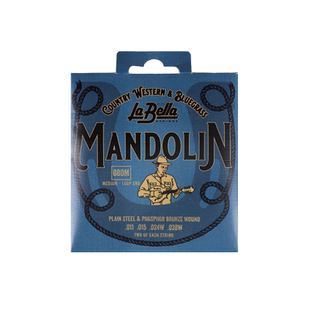美国La Bella拉贝拉曼陀铃琴弦曼陀林弦880M曼德琳弦八弦套弦770L