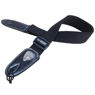 Soldier 士兵民谣木吉他背带 电贝斯加厚棉织皮质背带头斜跨琴带