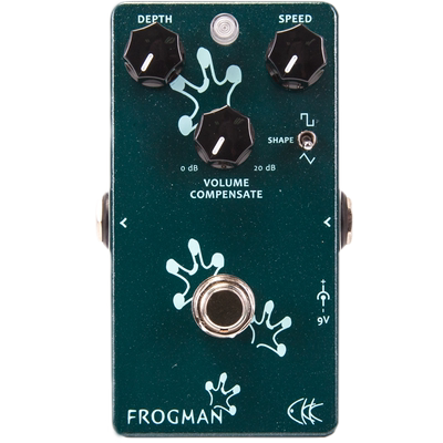 琦材单块效果器蛙人经典复古