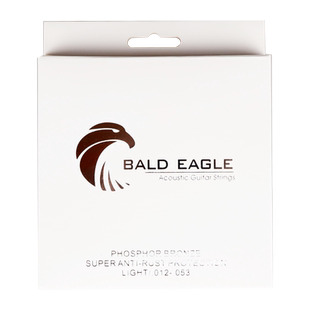 BALD EAGLE白鹰 民谣木吉他琴弦 磷铜镀膜防锈1253指弹原声吉他弦