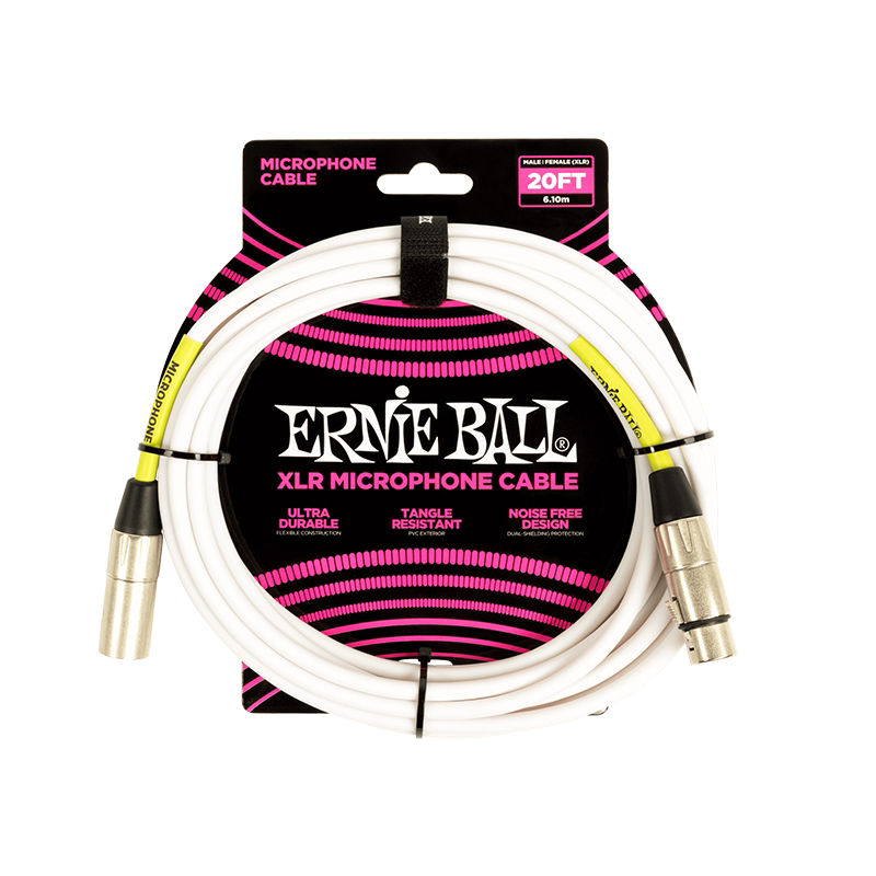 ERNIEBALL正品双套管麦克风线
