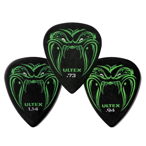 美产邓禄普 Dunlop Black fang 黑色毒牙 速弹电木民谣吉他拨片