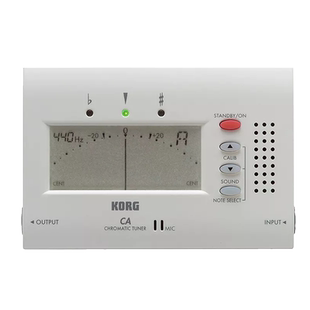 日本KORG科音GA-2吉他贝斯调音器CA50乐器二胡古筝大小提琴校音表