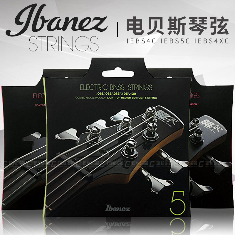 琦材ibanez依班娜带涂层电贝司