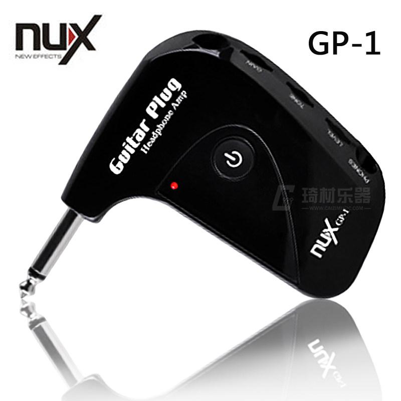 正品NUX GP-1 电吉他金属失真综合效果器 便携插入式耳机放大器