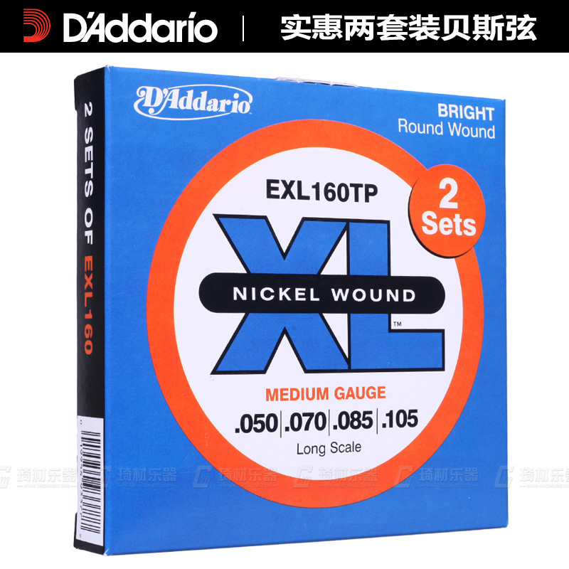 达达里奥exxl170电贝司弦琴弦