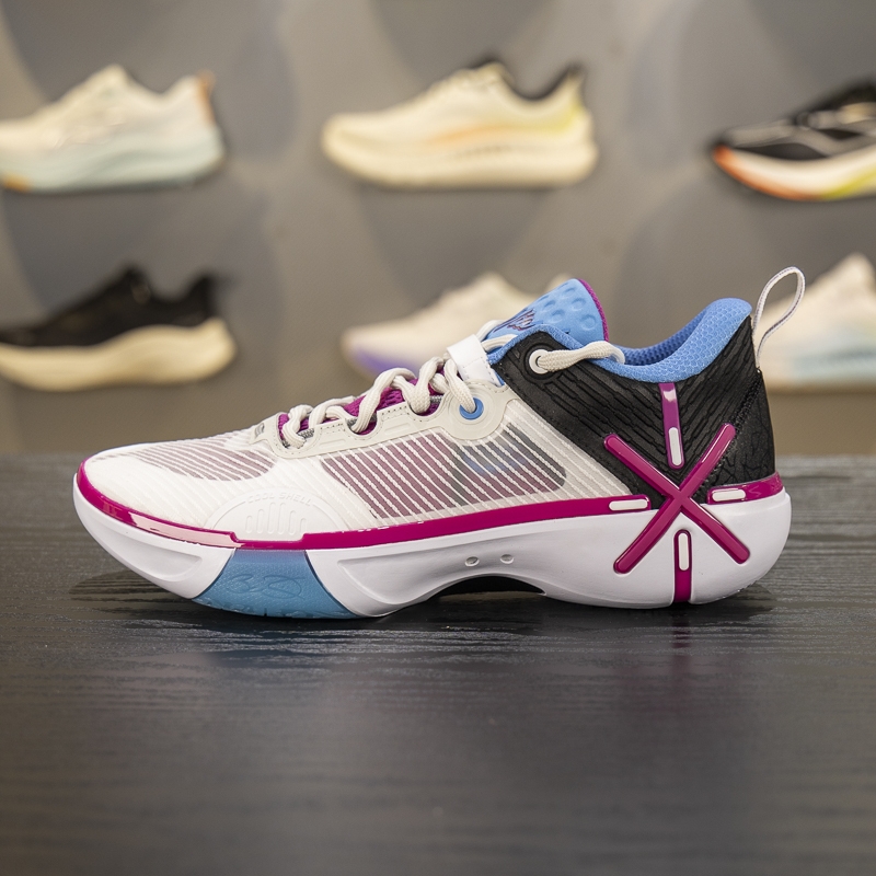 李宁篮球鞋2025新款韦德幻影6男子轻量高回弹透气运动鞋ABPV021