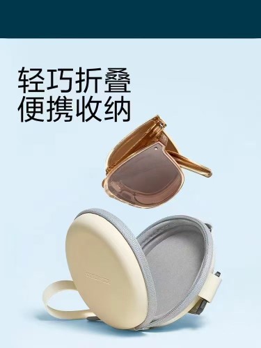 蕉吓偏光太阳镜女男超轻TR眼镜开车墨镜一体镜可折叠个性时尚气垫