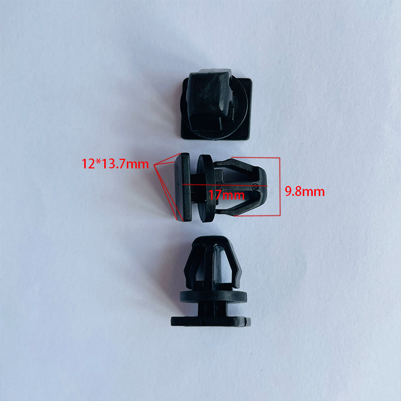 适用于雷诺科雷傲门防擦条护板装饰板侧裙边固定卡子卡扣汽车配件