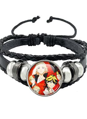 动漫东京复仇者 佐野万次郎 龙宫寺坚 花垣武道 时光宝石编织手链