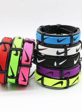 潮流时尚个性复古运动户外手环男女学生情侣手工编制手链篮球腕带