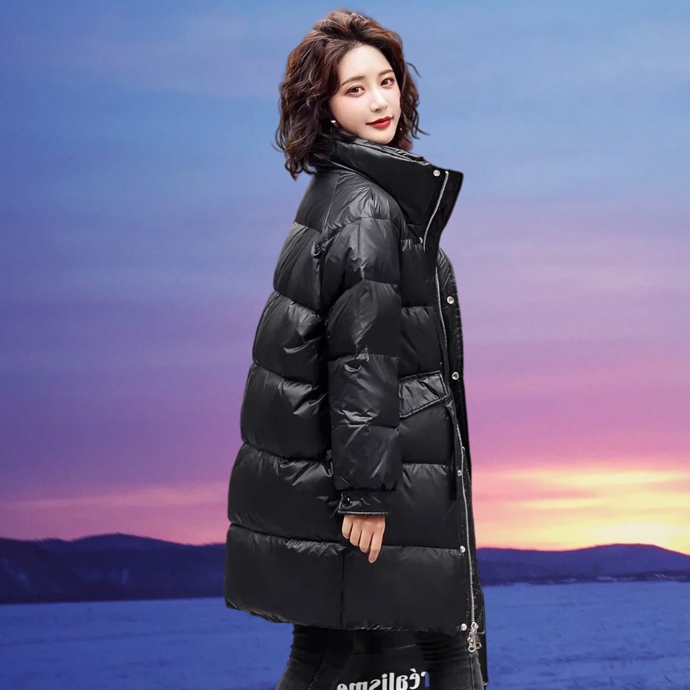 免洗宽松羽绒服加工定制