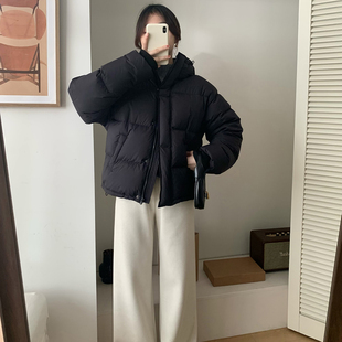 短款羽绒服女2026新韩版小个子面包服九成品衣壳外套翻新加工改造