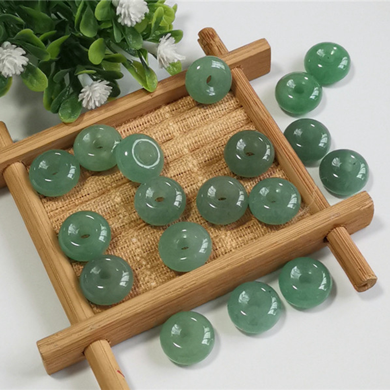 天然东陵玉平安扣吊坠吊饰散珠子