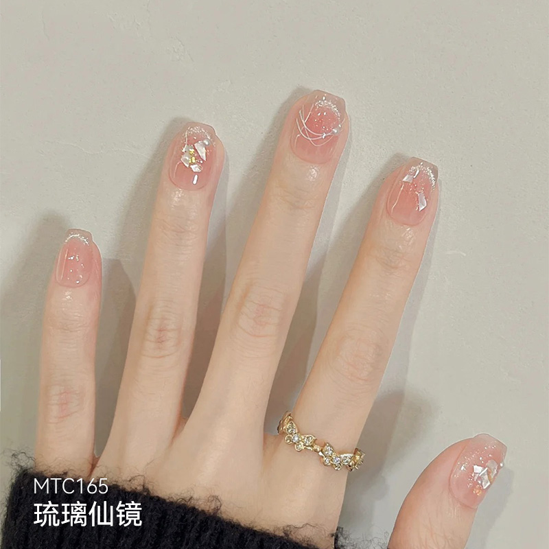 美潮手工穿戴甲2025年新款可拆卸