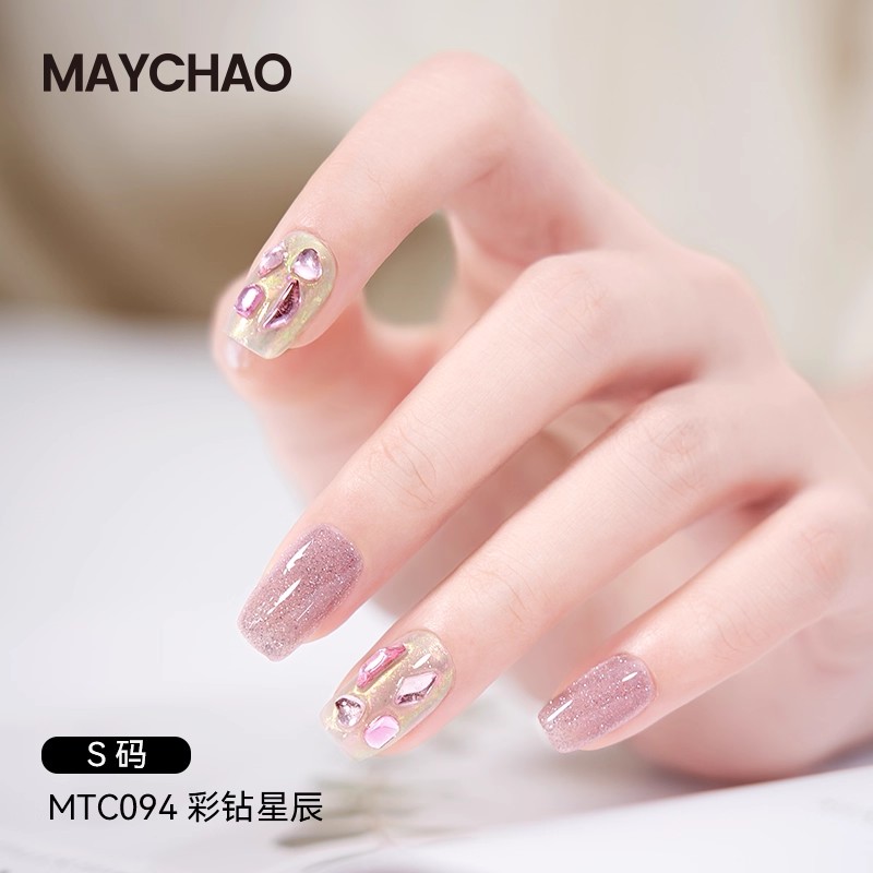 美潮手工穿戴甲2025年新款可拆卸