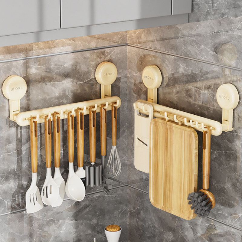 厨房挂勺子铲子抹布锅铲置物架