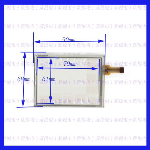 SUN-S3802A 触摸手写外屏幕玻璃质量好灵敏度高 90*68mm 质量好