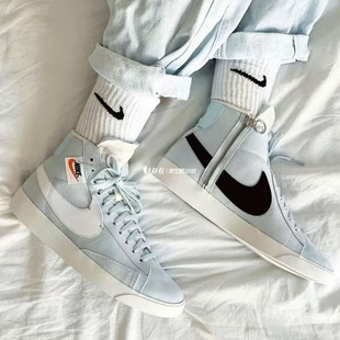 MID BLAZER REBEL 开拓者复古拉链高帮板鞋 400 Nike BQ4022 耐克