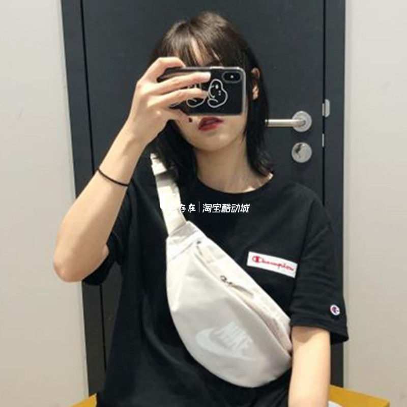 Nike耐克男女运动潮流单肩 斜挎多功能健身胸包腰包BA5750 CK0981