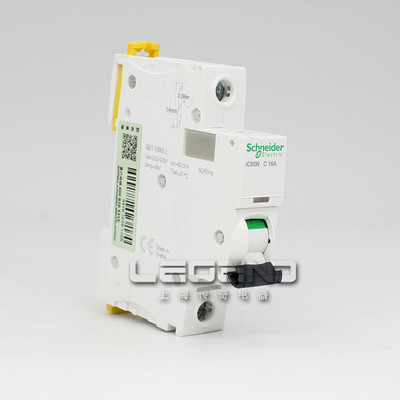 施耐德 第五代断路器 Acti9 IC65N 1P16A 空气开关 A9F18116 C型