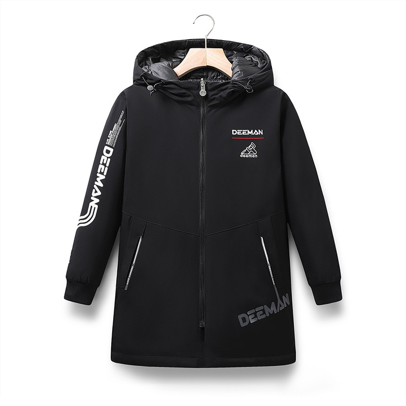 GILE男童羽绒棉服炸街儿童冬季外套冬款棉衣棉袄大童两面穿潮