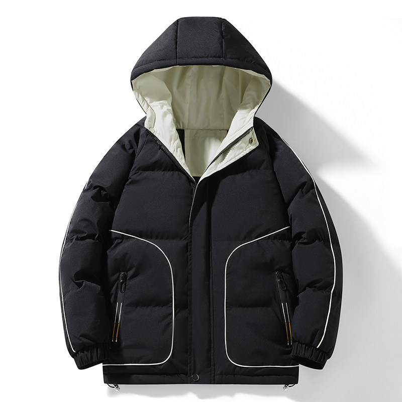 GILE男童羽绒服冬季加厚儿童外套2026新款棉衣大童棉袄潮羽绒棉服