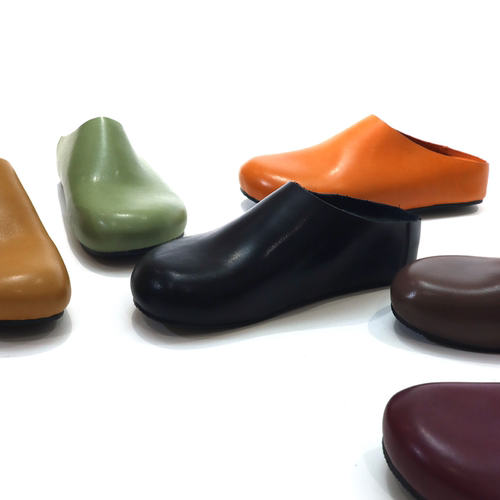 2025平底厚底真皮包头半托简约百搭简约防滑单鞋勃肯牛皮鞋3562-2