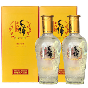 劲牌公司42度毛铺酒金荞酒500ml 2瓶草本三香草本毛铺露酒 1瓶