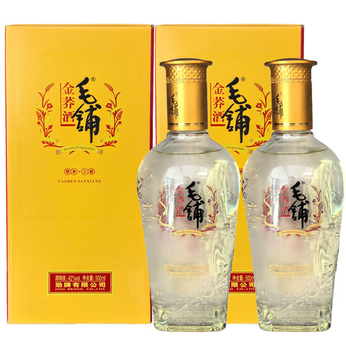 毛铺酒湖北金荞酒500毫升42度