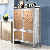 不锈钢厨房收纳柜置物柜储物柜