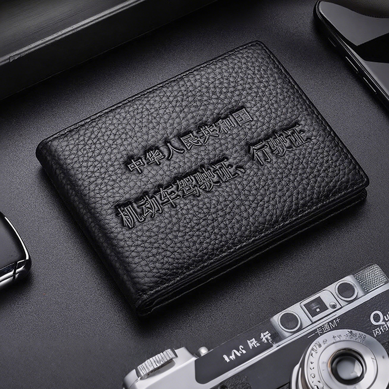 牛皮驾驶证皮套多功能机动车行驶本驾照超薄卡包真皮男女个性创意