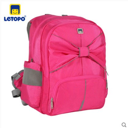 Ранец со сниженной нагрузкой, сумка через плечо с бантиком, рюкзак, 345 года, защита позвоночника