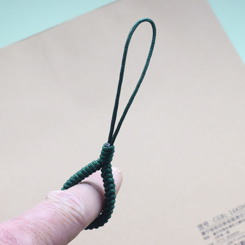 迷你金刚结钥匙链指圈环手机包包小挂件时尚中国风挂绳精致可爱款