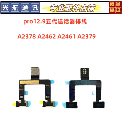 适用iPad Pro12.9寸五代送话器排线A2378麦克风排线A2462话筒排线