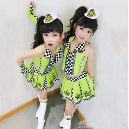 蓬蓬裙走秀爵士舞架子鼓演出服