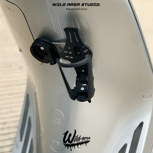 适用于九号Q5 80C 85C 95C电动车改装复古一体折叠挂钩水杯架配件