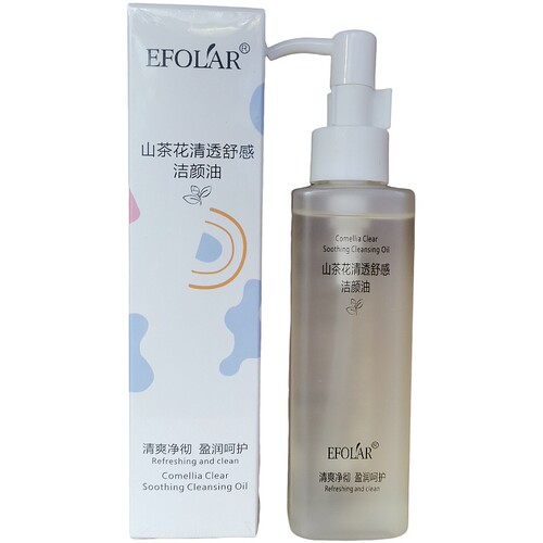依芙拉山茶花清透舒感洁面乳