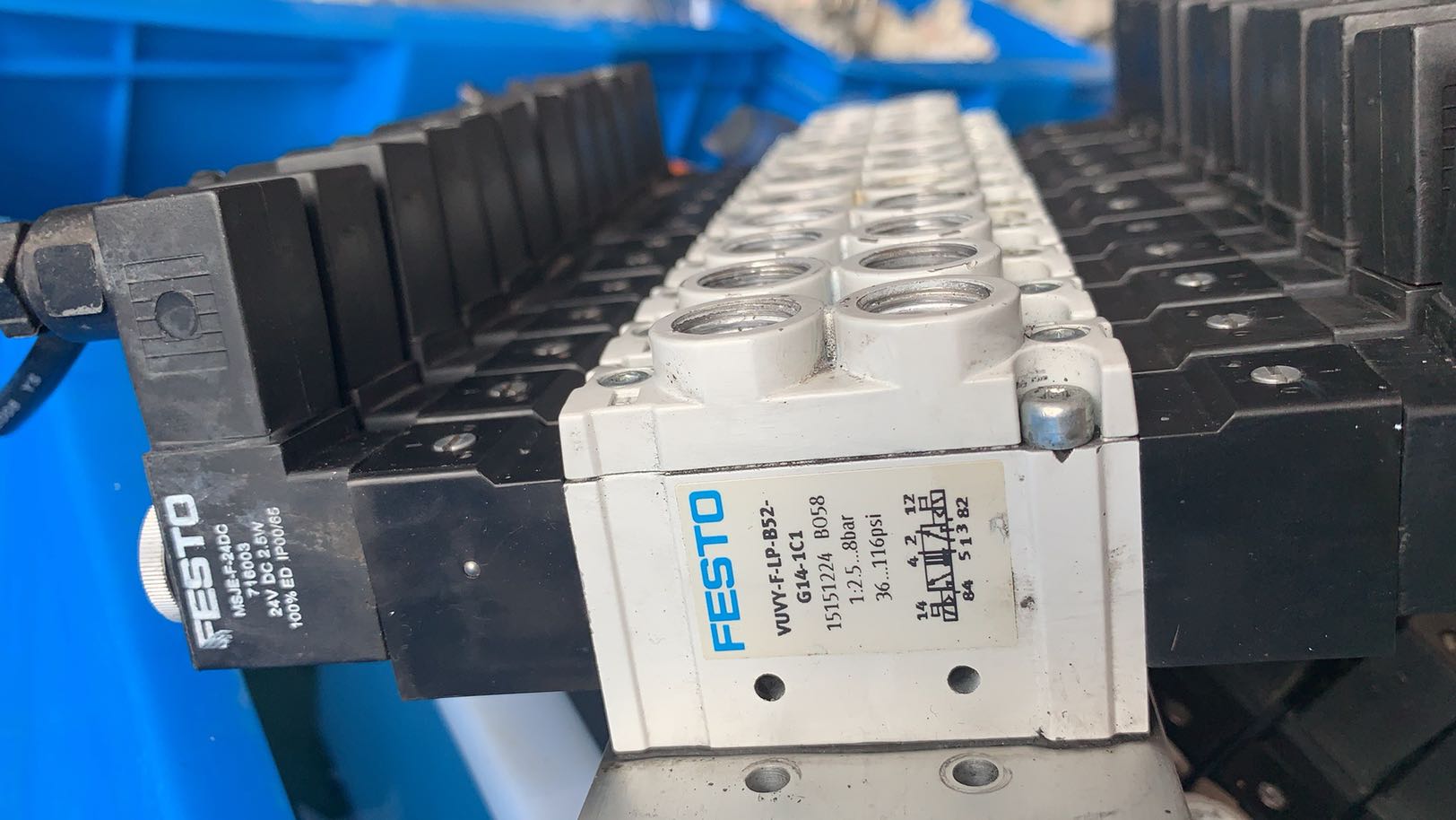 festo进口拆机电磁阀