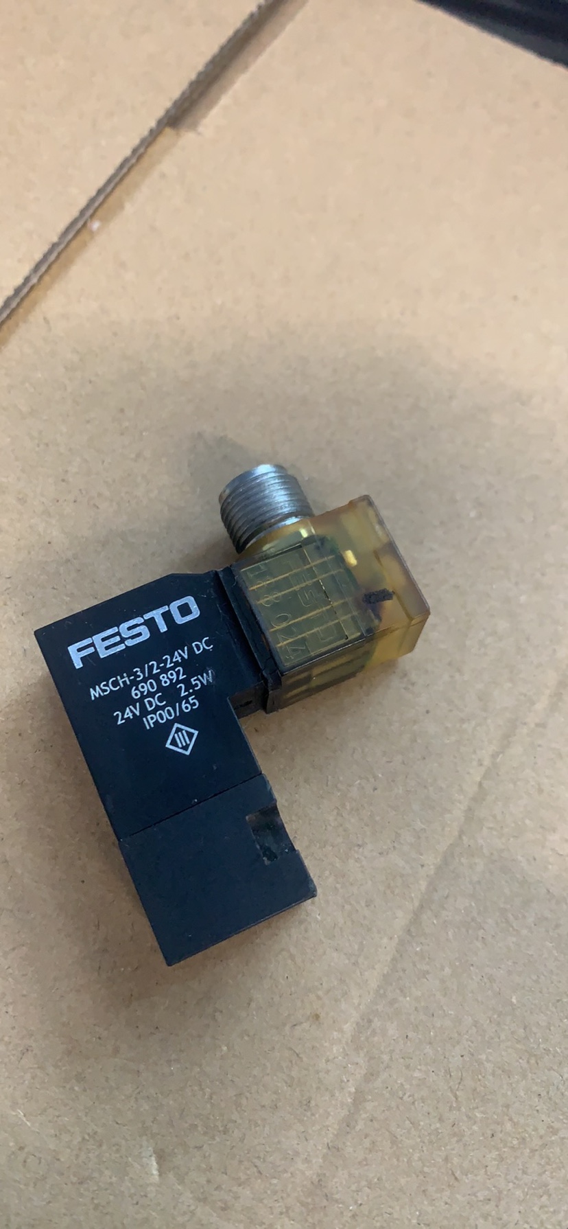 FESTO MSCH-3/2-24V DC24 690892 电磁阀线圈