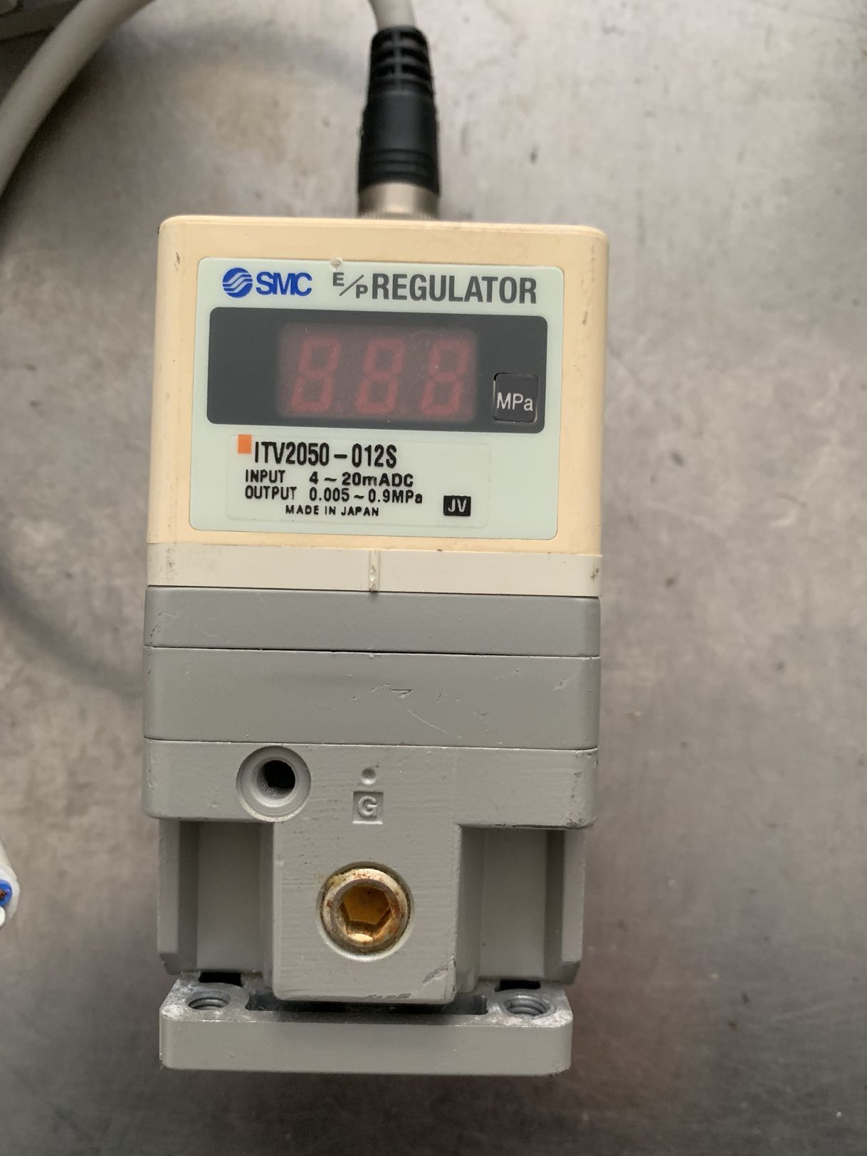 SMC ITV2050-012S 比例阀 原装正品 拆机 测试完好