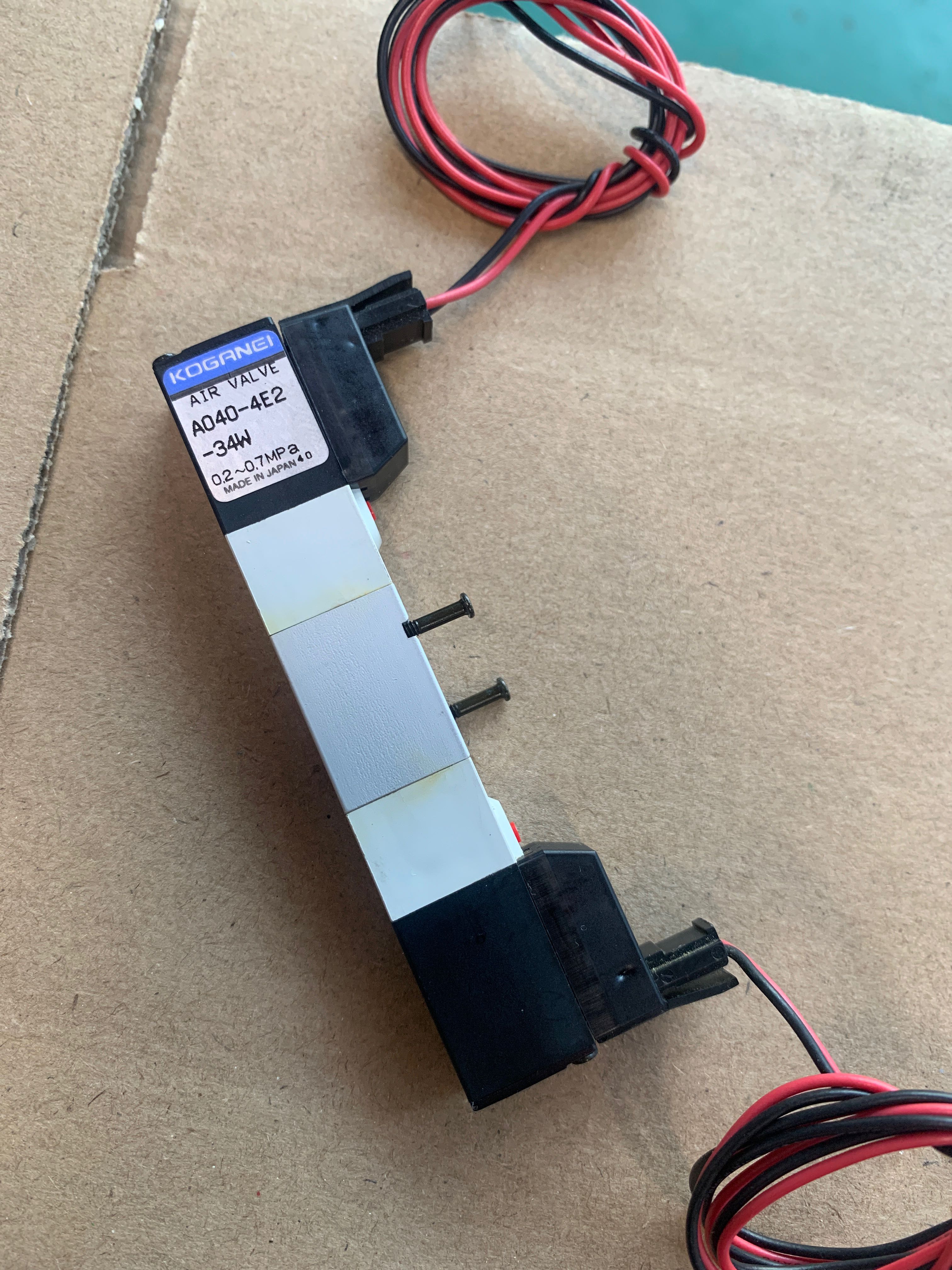 koganei拆机电磁阀