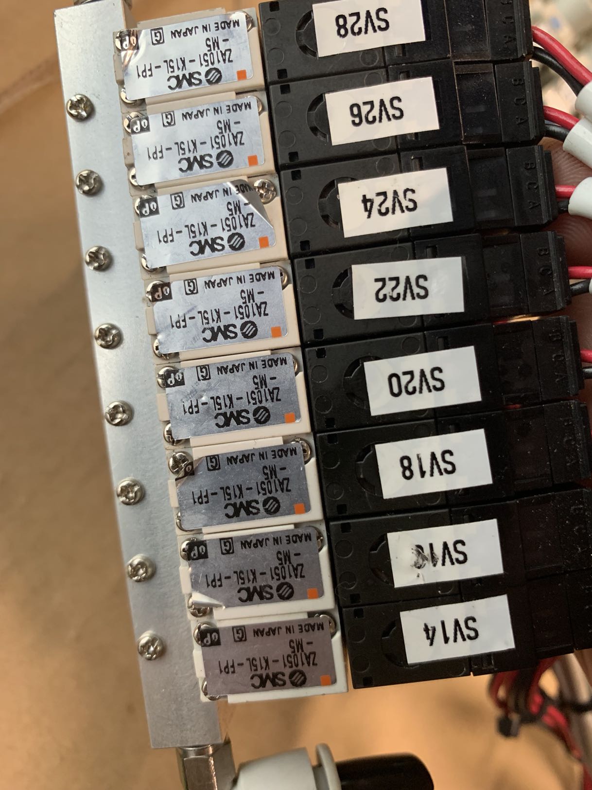 SMC ZA1051-K15L-FP1-M5 原装进口 真空发生器