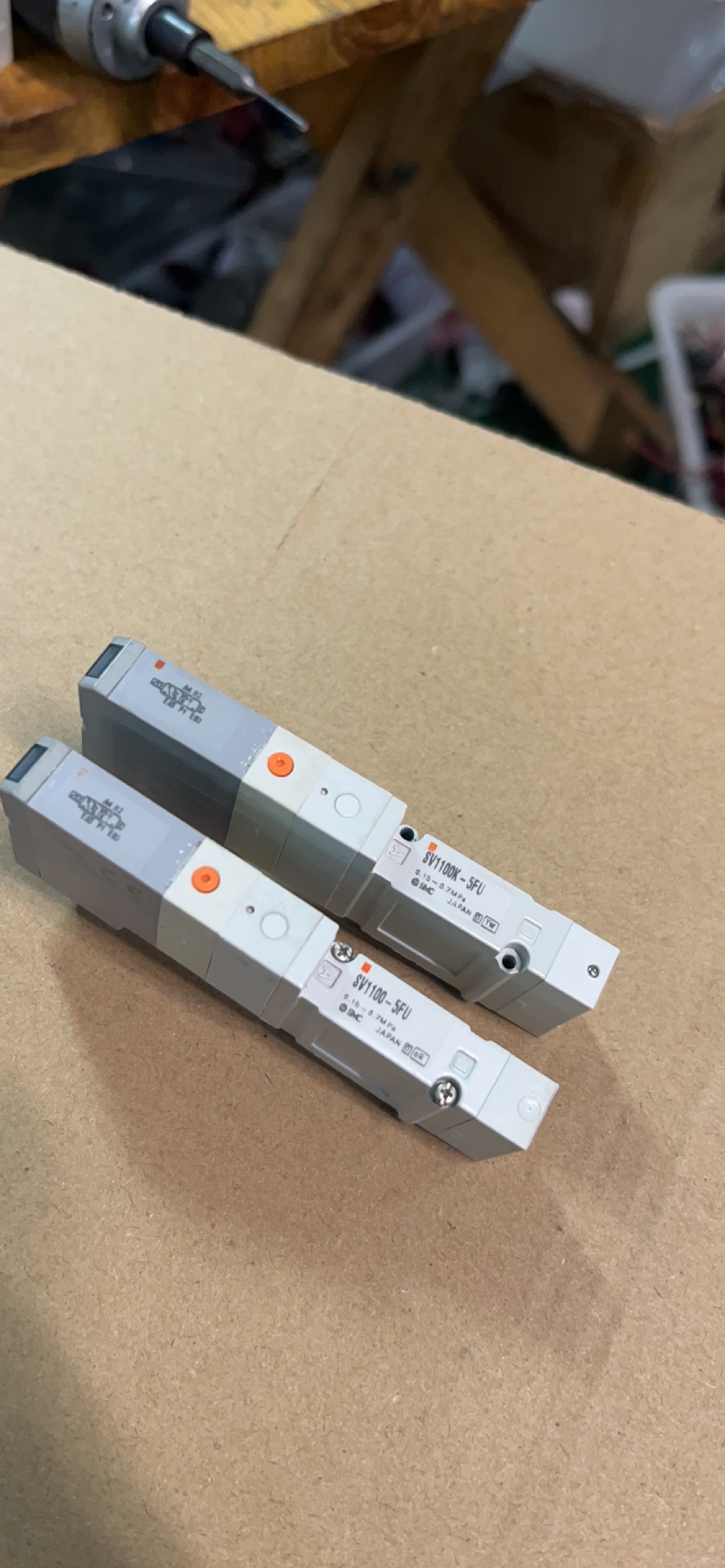 SMC SV1100 SV1100K-5FU 电磁阀 原装正品 9成新