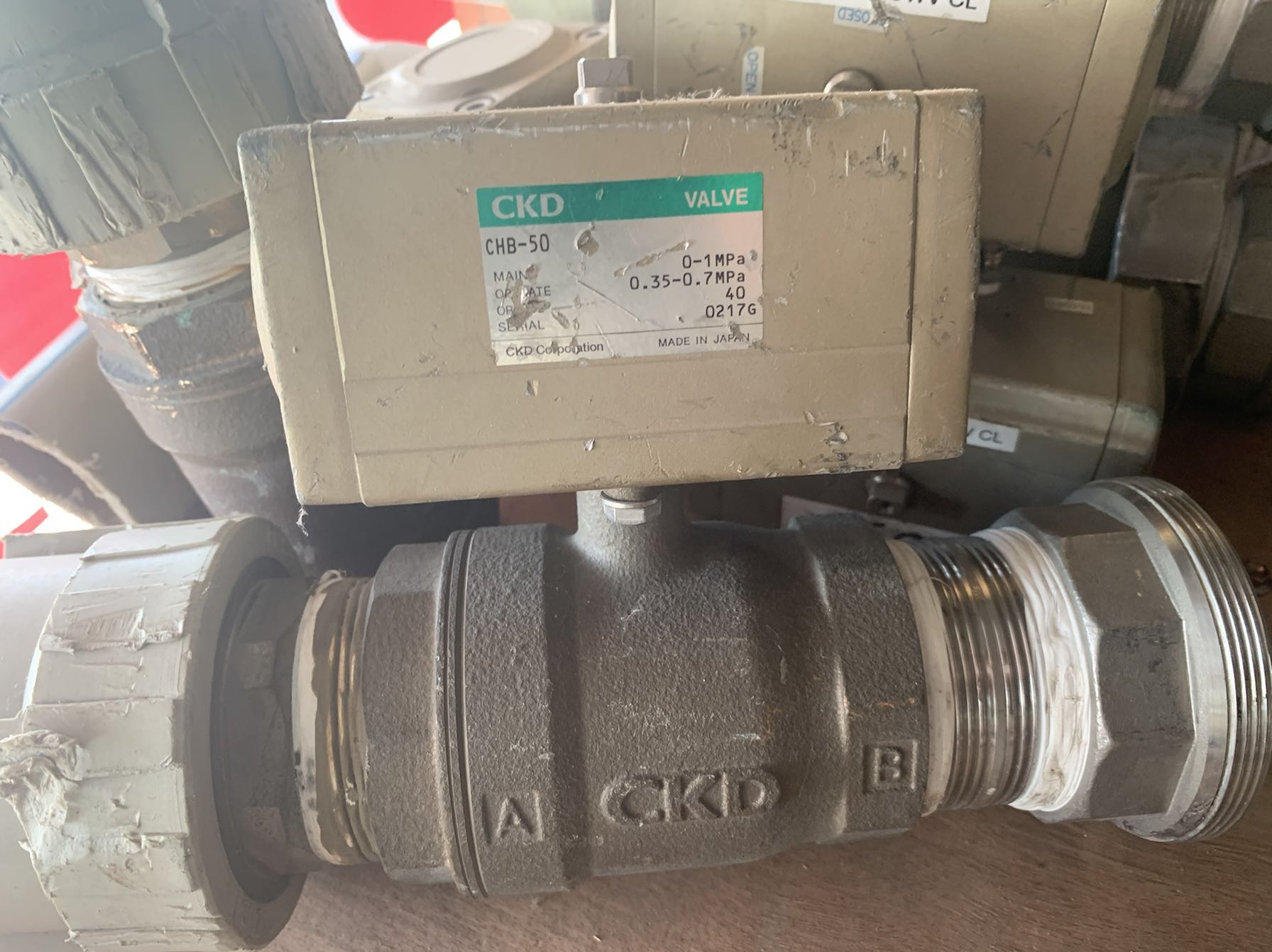 CKD.4KB319 电磁阀 原装正品  两位五通 进口拆机