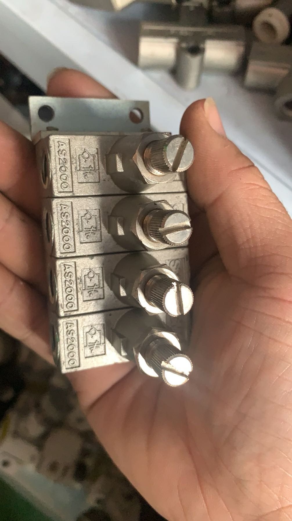 SMC AS1000 AS2000 AS3000 AS2500 AS4000 AS5000 节流阀 拆机