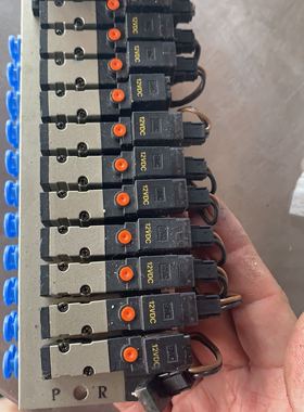 SMC VJ3140电磁阀 12V,24V线圈 原装进口 拆机