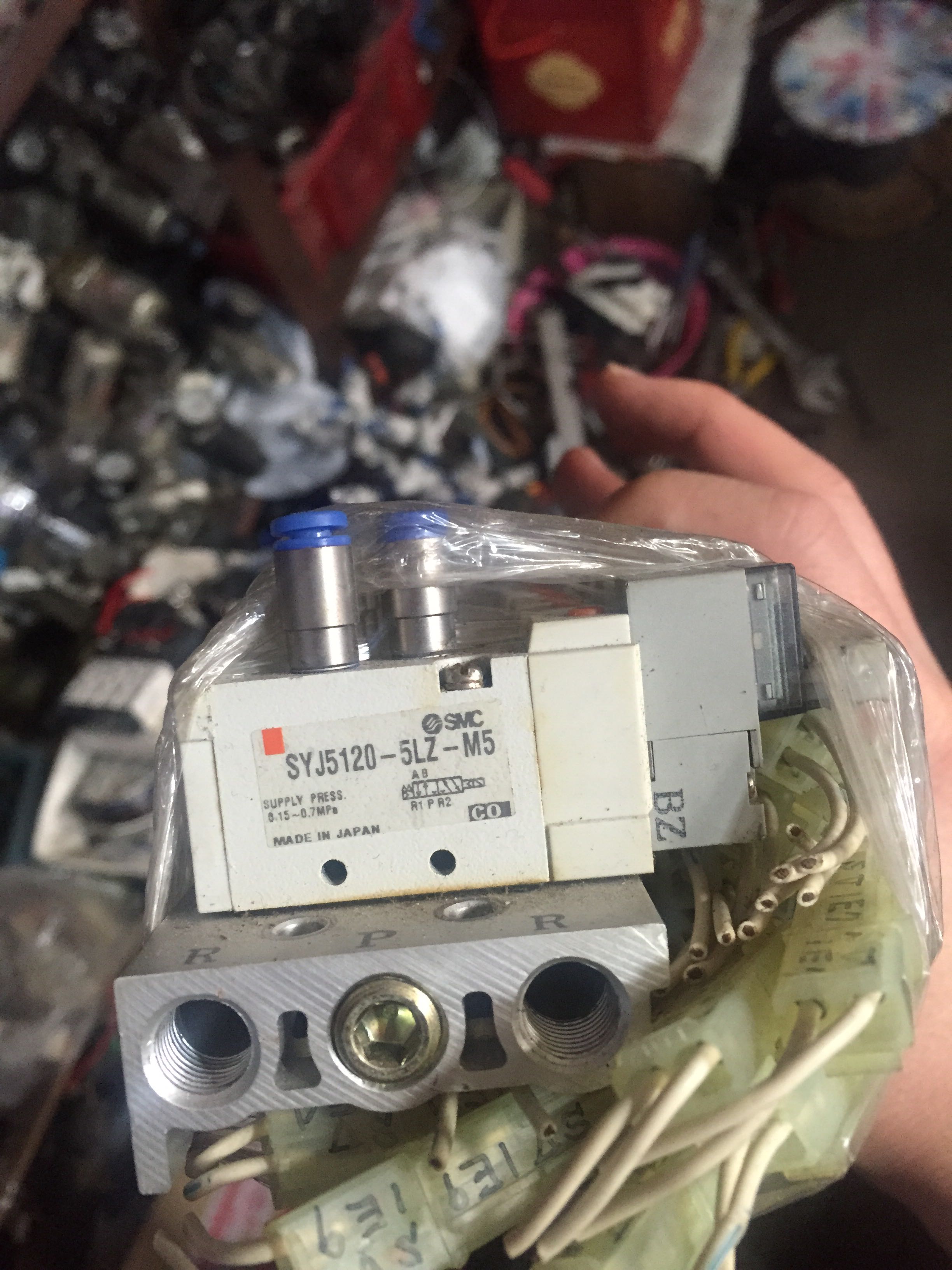 SMC SYJ5120电磁阀 SYJ5120 拆机件 日本原装进口